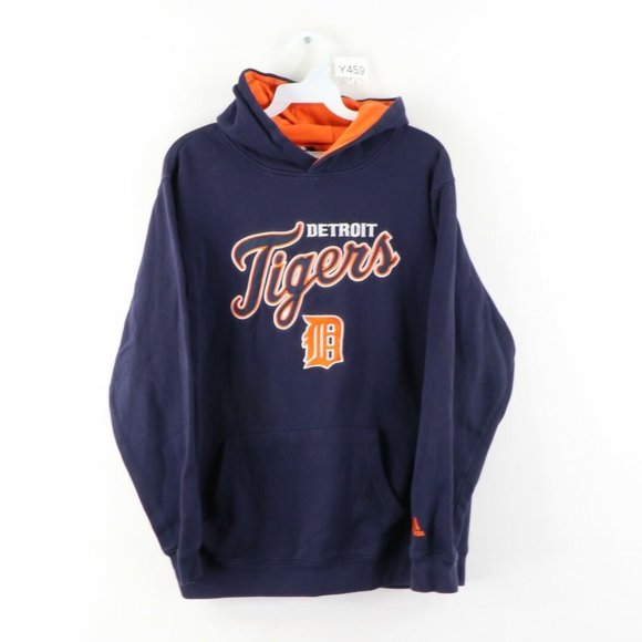 adidas Other - Vintage Adidas Detroit Tigers Old English D Hoodie